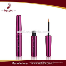 2015 New hot pink empty aluminum eyeliner bottle